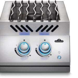 BUILT-IN 700 SERIES INLINE DUAL RANGE TOP BURNER WITH STAINLESS STEEL COVER
