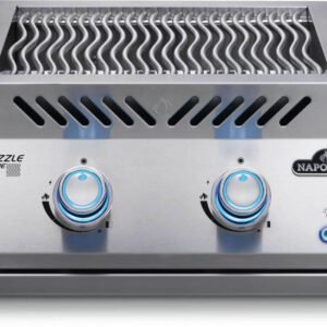 BUILT-IN 700 SERIES DUAL INFRARED BURNER WITH STAINLESS STEEL COVER
