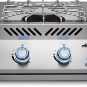 BUILT-IN 700 SERIES POWER BURNER WITH STAINLESS STEEL COVER