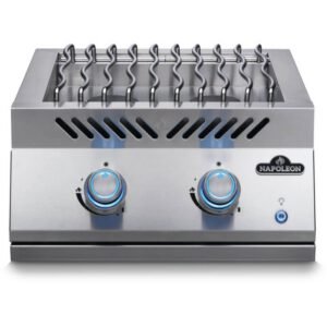 BUILT-IN 700 SERIES DUAL RANGE TOP BURNER WITH STAINLESS STEEL COVER