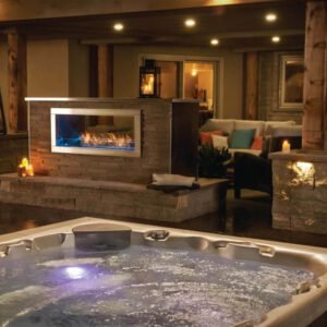 GALAXY™ 48 SEE THROUGH OUTDOOR FIREPLACE